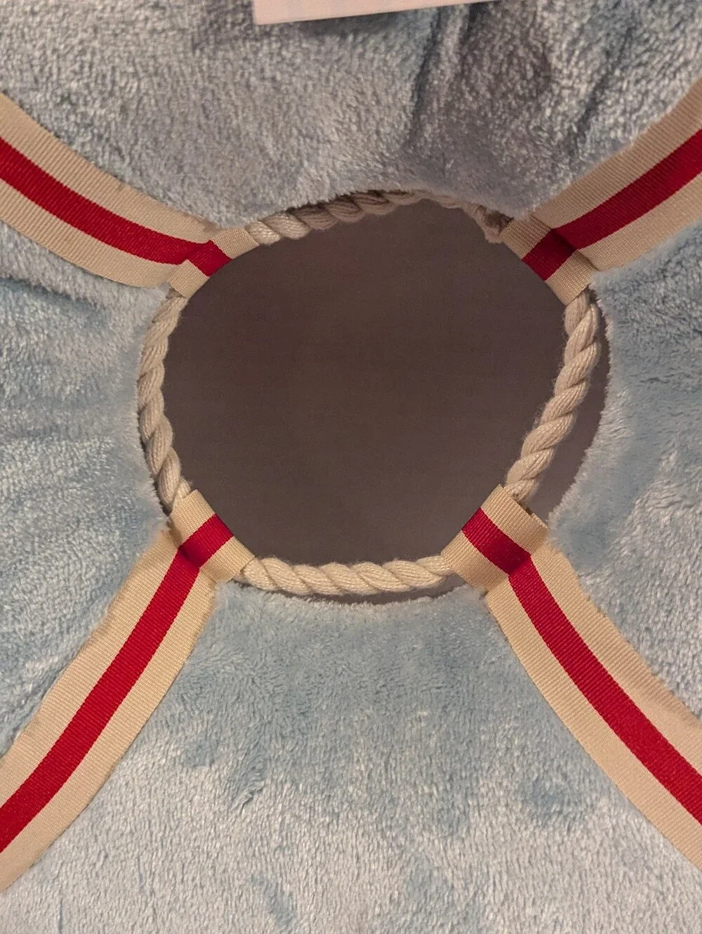 Target Bullseye Playground Summer Pillow Life Preserver Round Beach  Nautical